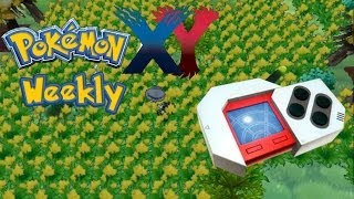 Pokemon X amp Y Weekly  How to use the Pokeradar to search for Shiny Pokemon [upl. by Aloysia851]