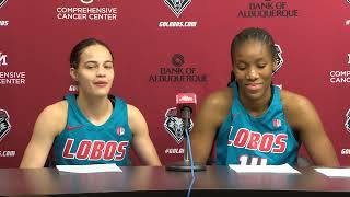 Postgame Presser vs Western New Mexico  Alyssa Hargrove amp Hulda Joaquim 111524 [upl. by Asaph187]