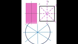 Symmetry Lines in Basic Shapes [upl. by Lennad]