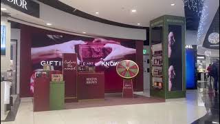 Molton Brown brings Christmas Gifting Acitvation to Gatwick  DFNI Online [upl. by Nosnar]