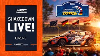 🔴 Shakedown LIVE  WRC Central European Rally 2024 [upl. by Shultz]