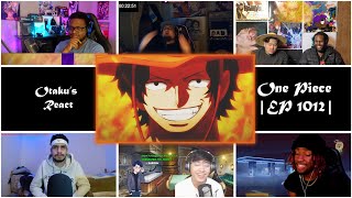 One Piece EP 1012  REACTION MASHUP  ACE vs YAMATO [upl. by Orwin]