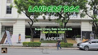 Landers BGC All Produce 50 OFF Sep 20 2024 [upl. by Hughes964]