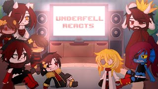 UNDERFELL REACT TO UNDERTALE Kustard [upl. by Lauralee]