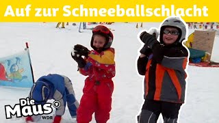 Wie macht man den perfekten Schneeball  DieMaus  WDR [upl. by Ahsitan483]