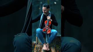 Faded Violin ❤️ 🎻forest nature alanwalker faded violin violinist violinmusic [upl. by Swetiana]