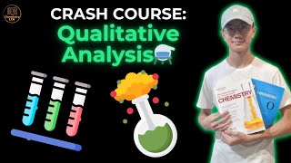 CRASH COURSE Qualitative Analysis⚗️ Test for cations anions amp gases [upl. by Catie]