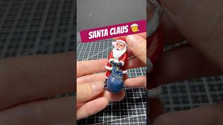 Part 6  Christmas diorama 🎅 upgrade Santa Claus  full video on my channel 🐢 [upl. by Noemys]