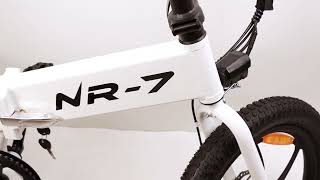 NR7 E Bike 2024 1S Unveiling the Ultimate Lightweight Folding Electric Bike [upl. by Ratep]