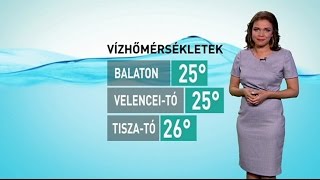 ATV időjárásjelentés 20160714 [upl. by Aierbma]