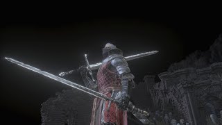 Dark Souls 3 Mod Weapon Showcase  Loyce Greatsword amp Silver Knight Sword Champions Ashes [upl. by Yeh]