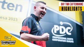 STAGE FALLS ON ASPINALL  Day Two Afternoon Highlights  2023 International Darts Open [upl. by Inness]