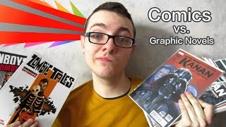 Graphic Novels vs Comic Books [upl. by Anatollo]