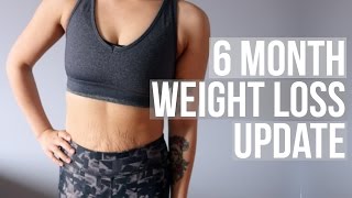 6 MONTH VEGAN amp WEIGHT LOSS UPDATE  50 POUND WEIGHT LOSS  BEFORE amp AFTER  seriously rooted vegan [upl. by Sanderson]