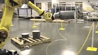 De Sta Co Robohand 3 Jaw Gripper Demostration [upl. by Beckie]