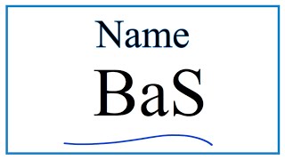 How to Write the Name for BaS [upl. by Anekahs]