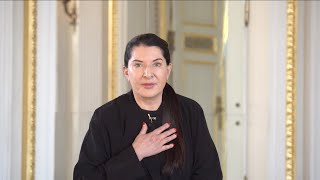 Marina Abramović il mio cuore è con voi [upl. by Ashmead590]