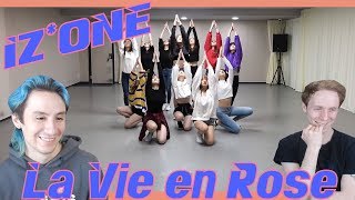 IZONE La Vie en Rose Dance Practice Reaction amp Album Review [upl. by Giustino70]