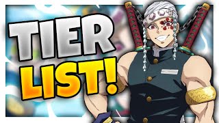 THE ULTIMATE SLAYERS UNLEASHED TIER LIST [upl. by Carlick161]