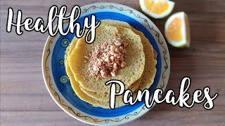 RECETA FÁCIL PANQUEQUES SALUDABLES  Comida Saludable  un té con Daniela [upl. by Cinamod]