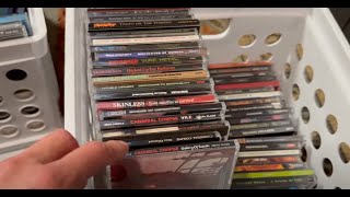 A Sick Collection Of Rare First Press Death Metal amp Hardcore Punk CDs I Bought from Arizona [upl. by Herwick]