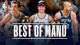 Best of Manu Ginobili With The San Antonio Spurs [upl. by Sioux867]