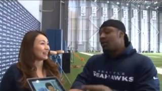 Marshawn Lynch Does A Foreign Candy Taste Test With NFL Japan [upl. by Jecho308]