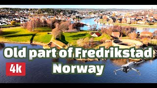 The old part of Fredrikstad Norway [upl. by Maximilianus]