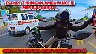 KETEMU DENGAN 2 IRINGAN AMBULANCE YANG TERJEBAK MACET❗️❗️❗️ [upl. by Dodwell]