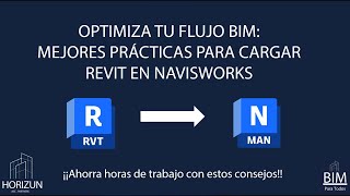 Ahorra Horas de Trabajo Mejores Prácticas para Cargar Modelos de Revit en Navisworks 🚀 [upl. by Leahcym]