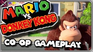 MARIO VS DONKEY KONG 2 PLAYER COOP  Mario vs Donkey Kong SWITCH DEMO  Oneoff [upl. by Minsat941]