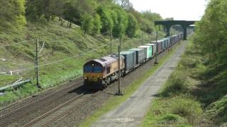 66145nb Daventry Grangemouth mixed containers Charnock Richard 22417 [upl. by Akenor208]