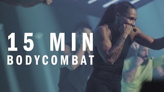 15 Minute BODYCOMBAT Workout  Les Mills amp adidas [upl. by Essirahs]