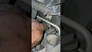 2012 Chevy impala Radiator fan removal [upl. by Nonnah546]