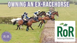 Retraining a Thoroughbred Racehorse  An Interview With Retraining of Racehorses Organisation [upl. by Ahsemrak36]