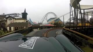 Blackpool Pleasure Beach  Grand Prix On Ride POV 1080p HD [upl. by Conlee]