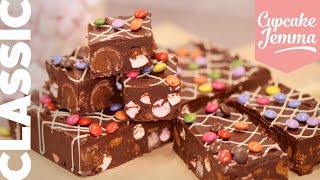 The Best Rocky Road Recipe amp Tutorial  Cupcake Jemma [upl. by Nosirrah]