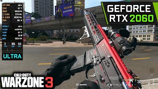 RTX 2060 6GB  Call of Duty Warzone 3 1080p LowUltra Settings  DLSS [upl. by Ganny]