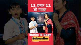 How to write 11 hajar 11 so 11  shorts ytshorts viralmaths maths fun tabletrick trending [upl. by Izabel425]