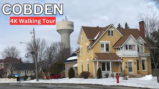 Cobden Ontario Canada 4K Walking Tour  Beautiful Town near Ottawa Canada  4K Walking Tours [upl. by Theron70]