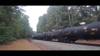 NS 9897 leads 346 through Pell City AL 101323 [upl. by Naid]