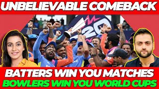 India’s UNBELIEVABLE comeback to win T20 World Cup 2024 [upl. by Aserat]