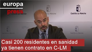 Casi 200 residentes en sanidad ya tienen contrato en CLM [upl. by Hctub]