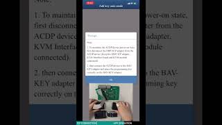 Yanhua mini ACDP JaguarLand Rover KVM add key all key lost [upl. by Adnawot]