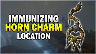 Immunizing Horn Charm Location with 1 Variant Raise Immunity  Elden Ring Guide [upl. by Ojibbob820]