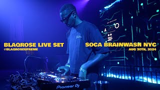 Blaqrose Live Set  Soca Brainwash NYC At Brooklyn Mirage [upl. by Marfe]