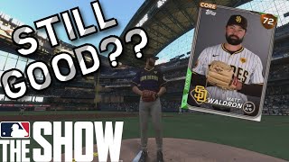 Is Matt Waldron STILL GOOD in Diamond Dynasty MLB The Show 24 [upl. by Brindle]