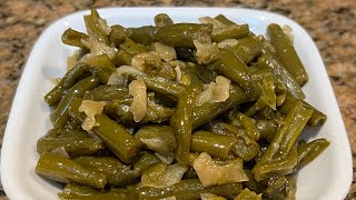 How to Cook Southern Country Style Green Beans [upl. by Rumilly]