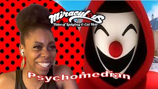 REUPLOADED Miraculous Ladybug PSYCHOMEDIAN was actually hilarious  FirstTime Reaction [upl. by Gayel182]