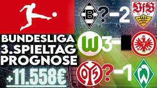 1 BUNDESLIGA PROGNOSE amp TIPPS 3Spieltag Bundesliga Tipps  Sportwetten Tipps Alle Spiele [upl. by Scheer572]